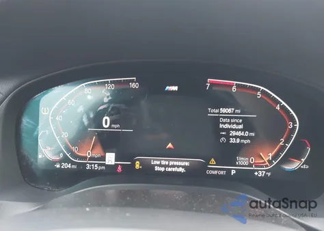 2021 BMW X4 xDrive30I from USA, damaged, VIN 5UX2V1C09M9H16880